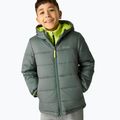 Куртка утеплена дитяча REGATTA Lofthouse dark forest green/wild lime