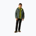 Куртка утеплена дитяча REGATTA Lofthouse dark forest green/wild lime 2