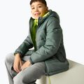 Куртка утеплена дитяча REGATTA Lofthouse dark forest green/wild lime 7