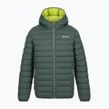 Куртка утеплена дитяча REGATTA Lofthouse dark forest green/wild lime 13
