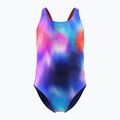 Купальник суцільний дитячий Speedo Allover Print Leaderback post it pink