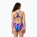 Купальник суцільний жіночий Speedo FL Printed Turnback brushy glitch/hope 2
