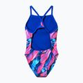 Купальник суцільний жіночий Speedo FL Printed Turnback brushy glitch/hope 7