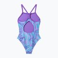 Купальник суцільний дитячий Speedo Print Thinstrap pace purple 2