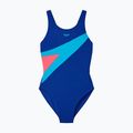 Купальник суцільний дитячий Speedo Hyperboom Butterfly Back night watch/hyper teal