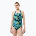 Купальник суцільний жіночий Speedo Hyperboom Print Medalist hyper teal