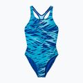 Купальник суцільний дитячий Speedo Hyperboom Print Medalist night watch/hyper teal