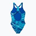 Купальник суцільний дитячий Speedo Hyperboom Print Medalist night watch/hyper teal 2