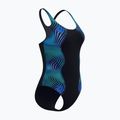 Купальник суцільний жіночий Speedo Print Medalist anthracite 4