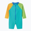 Купальник суцільний дитячий Speedo Colorblock Zip LS aqua breeze