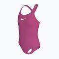 Купальник суцільний дитячий Nike Effortless Essential desert pink