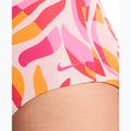Купальник суцільний жіночий Nike V-Neck desert pink 5