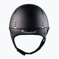 Шолом для верхової їзди Samshield Shadowmatt Rose Gold Trim Blason чорний 3125659666777 3