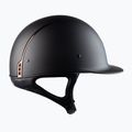 Шолом для верхової їзди Samshield Shadowmatt Rose Gold Trim Blason чорний 3125659666777 4