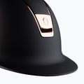 Шолом для верхової їзди Samshield Shadowmatt Rose Gold Trim Blason чорний 3125659666777 6