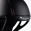 Шолом для верхової їзди Samshield Shadowmatt Rose Gold Trim Blason чорний 3125659666777 7