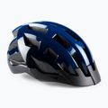 Шолом велосипедний Lazer Compact DLX блакитно-чорний BLC2227890460
