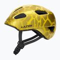 Дитячий велосипедний шолом Lazer Pnut 2.0 KinetiCore золотистий жираф 2