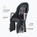 Крісло велосипедне Polisport Guppy Maxi+ CFS dark grey/silver 7