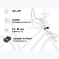 Крісло велосипедне bobike One Mini fierce flamingo 7