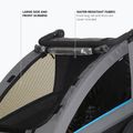 Причіп велосипедний Polisport Kids Trailer&Stroller black/grey 4
