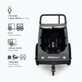 Причіп велосипедний Polisport Kids Trailer&Stroller black/grey 7