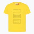Футболка трекінгова дитяча LEGO Lwtate 600 жовта 11010565