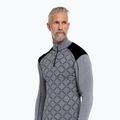 Кофта термоактивна чоловіча Dovre Half Zip Jacquard grey 3