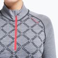 Кофта термоактивна жіноча Dovre Half Zip Jacquard grey 3