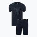 Чоловіча піжама CR7 Pyjama Short dark grey melange