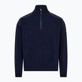 Светр чоловічий Dovre Ribbed Knit Half Zip navy