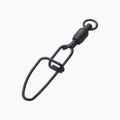Сомовий вертлюжок MADCAT Stainless Ball Bearing Swivels With Crosslock Snap чорний 70903