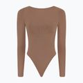 Боді для тренувань жіноче Girlfriend Collective Ava Scoop Back brownie 7