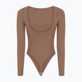 Боді для тренувань жіноче Girlfriend Collective Ava Scoop Back brownie 8