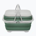 Миска складана Outwell Collaps Washing Base Handle And Lid зелено-сіра 651131