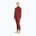 Кофта термоактивна жіноча Dovre Wool Zip burgundy 2