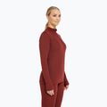 Кофта термоактивна жіноча Dovre Wool Zip burgundy 3