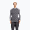 Кофта термоактивна жіноча Dovre Wool Organic Half Zip grey