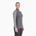 Кофта термоактивна жіноча Dovre Wool Organic Half Zip grey 2