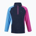 Кофта трекінгова дитяча Color Kids Fleece Pulli Colorblock festival fuchsia