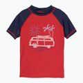 Футболка для плавання дитяча Color Kids Print goji/berry