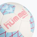 М'яч гандбольний Hummel Classic Energizer off white/light blue/yellow розмір 3 4