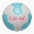 М'яч гандбольний Hummel Classic Energizer off white/light blue/marine size 0