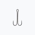 Якірець для риболовлі Mikado Jaws Double Hook 4 шт. сріблястий HJA07