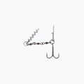Оснастка Mikado Jaws Double Evo Stinger 2 шт. срібляста HDJ-11