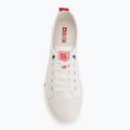 Кеди жіночі BIG STAR  GG274005 white/red 5