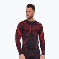 Кофта термоактивна чоловіча Brubeck Dry black/red