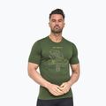 Футболка термічна чоловіча Brubeck Outdoor Wool Pro dark green