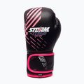 Рукавиці боксерські StormCloud Lynx black/pink 2