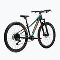 Велосипед підлітковий KROSS Level Jr 5.0 бірюзовий/помаранчевий/глянець 3